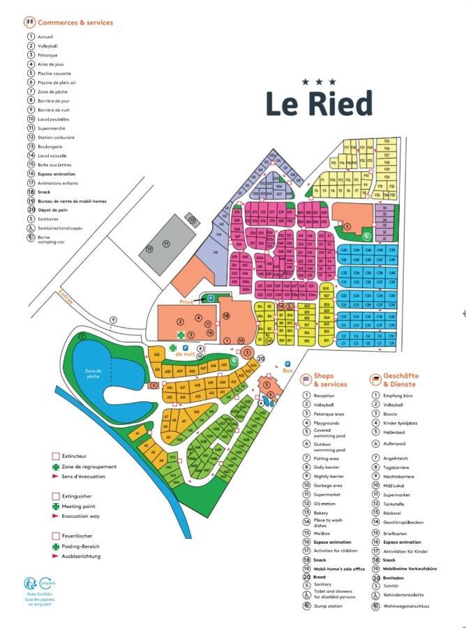 Le Ried Camping To Hapi Boofzheim 外观 照片